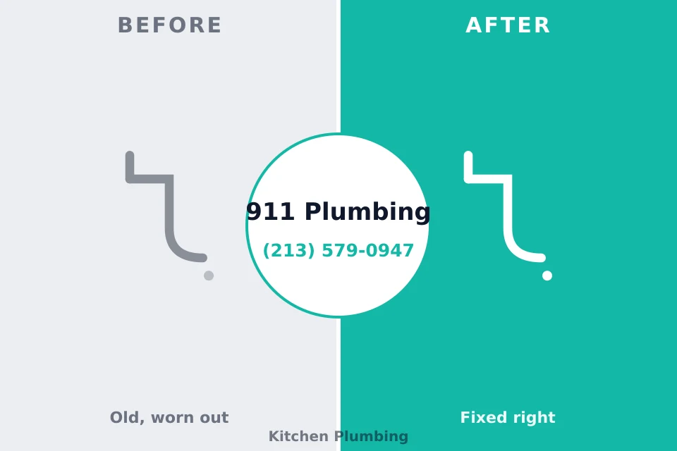 Before and after: plumbing company Odessa, TX